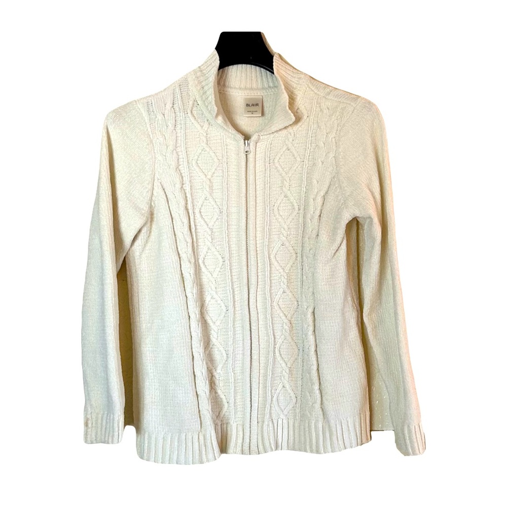 Blair Woman’s Zipper Sweater. Size M.
